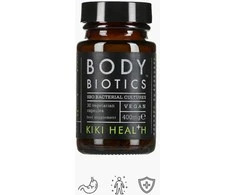KIKI Health BODY BIOTICS bioaktyvūs probiotikai su prebiotikais, 30 vegkapsulių