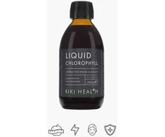 Kiki Health Detoksikuojantis chlorofilas, skystas koncentruotas, 250 ml