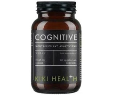 KIKI Health COGNITIVE - Atminčiai ir smegenų veiklai, bioaktyvus kompleksas, 60 vegkapsulių