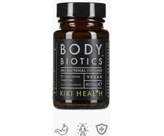 KIKI Health BODY BIOTICS bioaktyvūs probiotikai su prebiotikais, 120 vegkapsulių