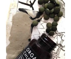 KIKI Health Organic CHLORELLA - Detoksikuojanti Chlorelė, 200 tablečių