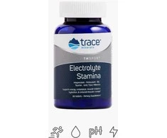 Trace Minerals Electrolyte Stamina - Elektrolitų ir mineralų kompleksas , 90 tablečių