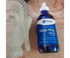 Trace Minerals Mega Magnis 400 mg. Skystas su mineralais, 118 ml.