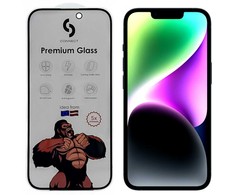 Connect Apple iPhone 14 / 13 / 13 Pro Privacy 3D Corning Gorilla Glass 5X stong Juodas