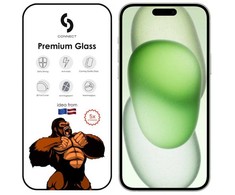 dbramante Connect Apsauginis stiklas Apple iPhone 15 Plus 3D Corning Gorilla Glass 5X strong Juodas [kod produktu: CONAPP15PFCG]