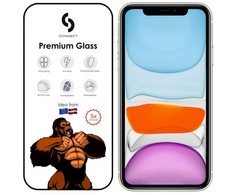dbramante Apsauginis stiklas Connect Apple iPhone XR/11 3D Corning Gorilla Glass 5X stong Juodas (CONAPPXRFCG)