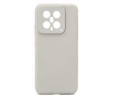 Connect Xiaomi 14 Premium Quality Magnetic Soft Touch Silikoninis dėklas Pilkas
