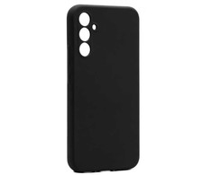 Connect Samsung Galaxy A34 Premium Quality Soft Touch Silikoninis dėklas Juodas