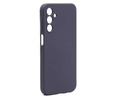 Connect Samsung Galaxy A15 Premium Quality Soft Touch Silikoninis dėklas Midnight Mėlyna