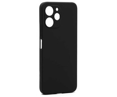 Connect Xiaomi Redmi 12 / Redmi 12 5G Premium Quality Soft Touch Silikoninis dėklas Juodas