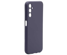 Connect Samsung Galaxy A14 4G / A14 5G Premium Quality Soft Touch Silikoninis dėklas Midnight Mėlyna
