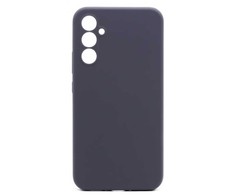 Connect Samsung Galaxy A34 Premium Quality Soft Touch Silikoninis dėklas Midnight Mėlyna