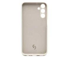 Connect Samsung Galaxy A15 Premium Quality Soft Touch Silikoninis dėklas Antique Baltas