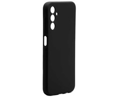 Connect Samsung Galaxy A14 4G / A14 5G Premium Quality Soft Touch Silikoninis dėklas Juodas