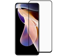Dėklas Evelatus Xiaomi Redmi Note 12 5G 2.5D Full Cover Japan Glue Glass Anti-Static Juodas