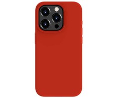Dėklas Evelatus Premium Mīksta pieskāriena silikona aizmugures maks-apvalks priekš iPhone 15 Pro Max Sarkana
