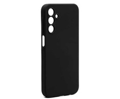 Connect Samsung Galaxy A15 Premium Quality Soft Touch Silikoninis dėklas Juodas