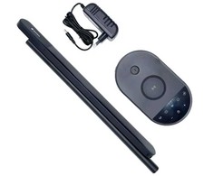 Evelatus EWC07 Multi Vides Galda lampa ar 5W Bezvadu Lādētāju Melna