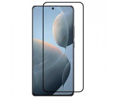 Evelatus Xiaomi Poco X6 2.5D Full Cover Japan Glue Glass Anti-Static Juodas
