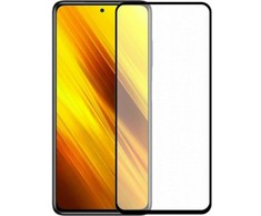 Dėklas Evelatus Xiaomi Poco X3 2.5D Full Cover Japan Glue Glass Anti-Static