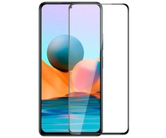 Dėklas Evelatus Xiaomi Redmi 10 5G 2.5D Full Cover Japan Glue Glass Anti-Static