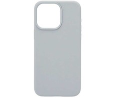 Evelatus Apple iPhone 15 Pro Max Premium Magsafe Soft Touch Silikoninis dėklas New Function Pilkas Mėlyna
