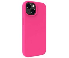 Evelatus Apple iPhone 15 Premium Magsafe Soft Touch Silikoninis dėklas Rožinė