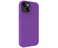 Evelatus Apple iPhone 15 Plus Premium Magsafe Soft Touch Silikoninis dėklas Deep Violetinė
