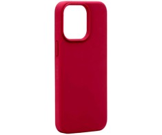 Evelatus Apple iPhone 14 Plus Premium Magsafe Soft Touch Silikoninis dėklas Dark Raudona