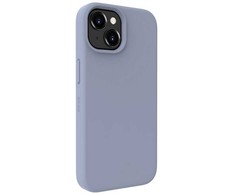 Evelatus Apple iPhone 15 Premium Magsafe Soft Touch Silikoninis dėklas Lavender Gray