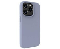 Evelatus Apple iPhone 15 Pro Max Premium Magsafe Soft Touch Silikoninis dėklas Lavender Gray