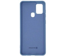 Evelatus Samsung Galaxy A21s Nano Silikoninis dėklas Soft Touch TPU Mėlyna