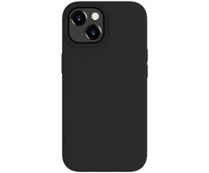 Dėklas Evelatus Premium Mīksta pieskāriena silikona aizmugures maks-apvalks priekš iPhone 15 Plus Melna