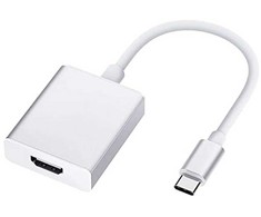 iLike HD2 USB-C Spraudnis uz HDMI 4K Ligzdas Audio un Video Kabelis Adapteris 10cm - Konvertors Balts (OEM)