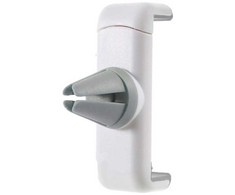 iLike IPH02 Mini Auto Vent restes stiprinājums telefonam 5-8cm platumā Balts / Pelēks
