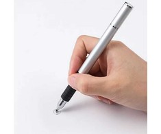 iLike P21 Kapacitīvais 2in1 Stylus irbulis augstu precizitāti un zīmēšanu (Planšetēm / Telefoniem) Sudraba
