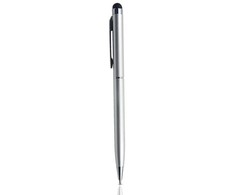 iLike PN1 Universāls 2in1 kapacitīvo ekrānu Stylus ar pildspalvu (Mobilajiem telefoniem un Planšetdatoriem) Sudrabains