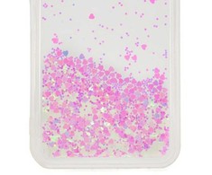 iLike Samsung Galaxy A55 Silikoninis dėklas Vanduo Glitter Light Rožinė