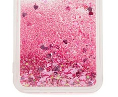 iLike Tylny pokrowiec Samsung Galaxy A35 Silikoninis dėklas Vanduo Glitter Rožinė ILISAMA35WGP