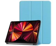 Dėklas na tablet iLike iPad Mini 5 7.9 Tri-Fold Eco-Leather* Stand Case Sky Mėlyna