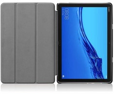 iLike Tri-Fold Plāns Eko-Ādas Statīva Maks Lenovo IdeaTab M9 9'' TB310 (2023) Violets