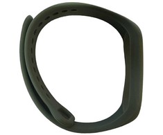 iLike iWear universalus silikoninis dirželis išmaniųjų apyrankių modeliams – SM6 SM7 SM8 (18x250mm) Haki Žalias