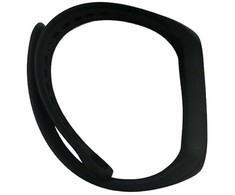 iLike iWear universalus silikoninis dirželis Smart Bracelet modeliams - SM6 SM7 SM8 (18x250mm) Juodas