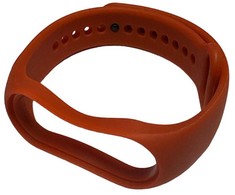 iLike iWear universalus silikoninis dirželis išmaniųjų apyrankių modeliams – SM6 SM7 SM8 (18x250mm) Raudonas