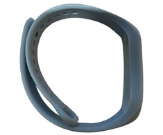 iLike iWear universalus silikoninis dirželis išmaniųjų apyrankių modeliams – SM6 SM7 SM8 (18x250mm) Šviesiai mėlynas