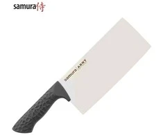 Samura Arny Asian Kitchen hatchet peilis 209mm AUS-8 Gray TPE Gray comfort handle HRC 59