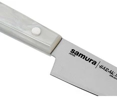 Samura Harakiri Acryl Handle Universal Kitchen peilis Paring 99mm from AUS 8 Japanese steel 58 HRC