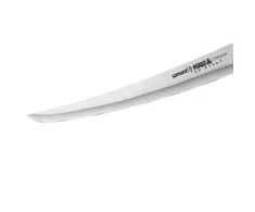 Samura Okinawa Universal Kitchen Slicing peilis Tanto 230mm from AUS 8 Japanese steel 59 HRC