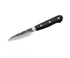 Samura Pro-S Lunar Kitchen Paring peilis 78mm blade Hammered Damascus Japan steel 61 HRC
