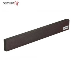 Samura Universal Magnetic Kife holder from rubber wood for 5-10 knifes (38.5x49x18cm) Dark